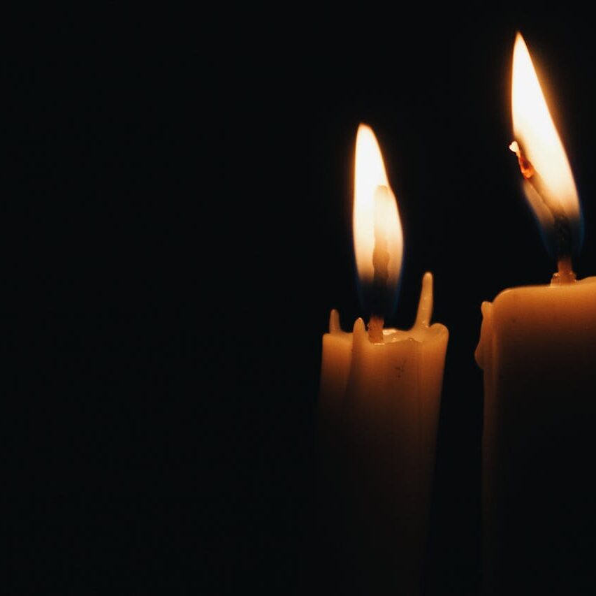 two-lit-candles